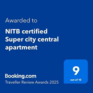 Tourist Board Certified Super City Centre Apartment With Free Parking Apartment